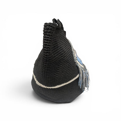 ZD Ibiza Tote in Noir Black