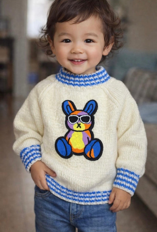 ZD Boys Psychedelic Bunny Pullover