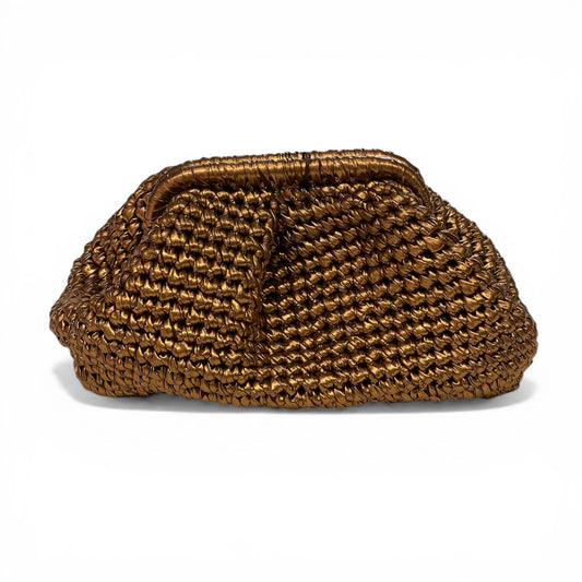 ZD Razzle Dazzle Medium Clutch in Copper