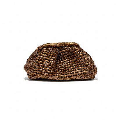 ZD Razzle Dazzle Medium Clutch in Copper