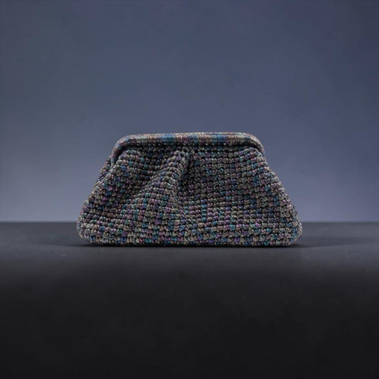 ZD XL Razzle Dazzle Clutch in Noir Spectrum
