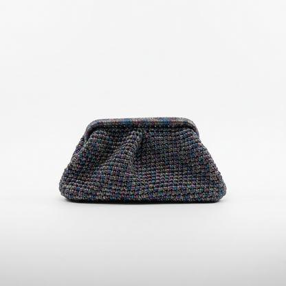 ZD XL Razzle Dazzle Clutch in Noir Spectrum