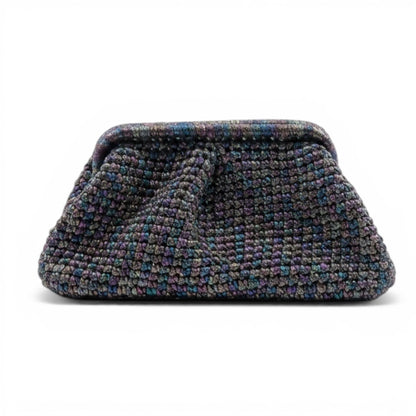 ZD XL Razzle Dazzle Clutch in Noir Spectrum