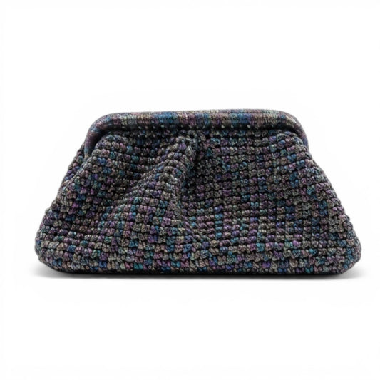 ZD XL Razzle Dazzle Clutch in Noir Spectrum