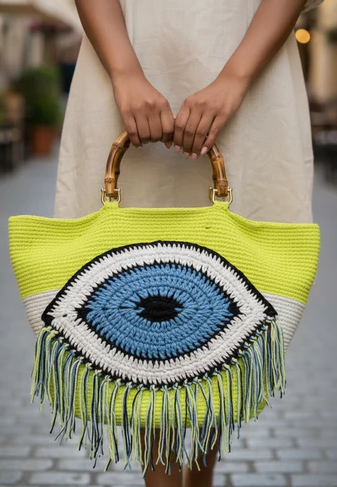 ZD Evil Eye Tote Neon