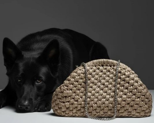 ZD Lumière Nude Leather Dome Clutch