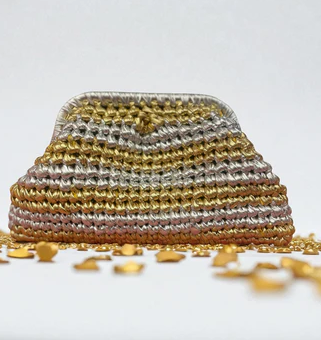 ZD Small Two Tone Gold and Silver Razzle