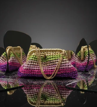 ZD Small Multicolour Razzle Clutch