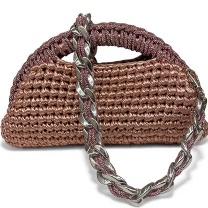 ZD Raseel Rose Gold With Shoulder Strap