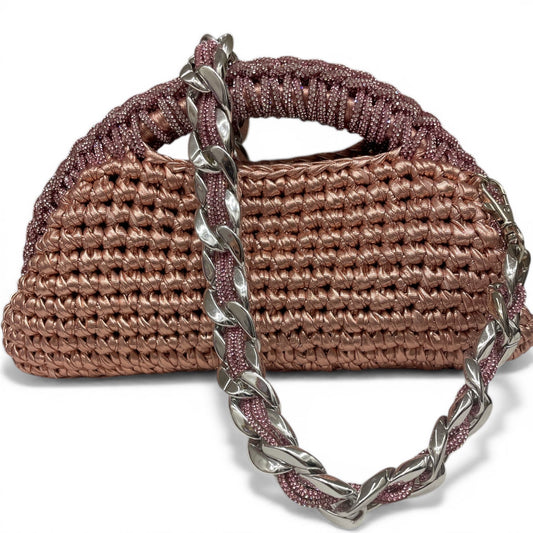 ZD Raseel Rose Gold With Shoulder Strap