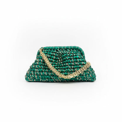 ZD Small Razzle Dazzle Emerald Green with Gold cord