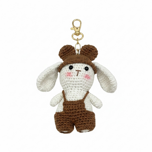 ZD GiggleNose Bunny Handbag Charm