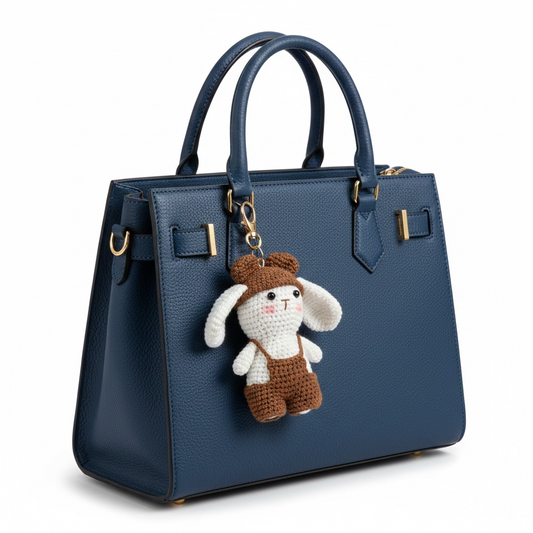 ZD GiggleNose Bunny Handbag Charm
