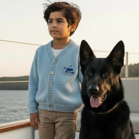 ZD Boys Under the Sea Cardigan